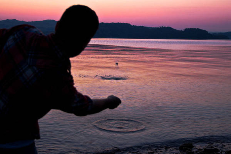 How Stones Skip Across Water Scientifically Explained